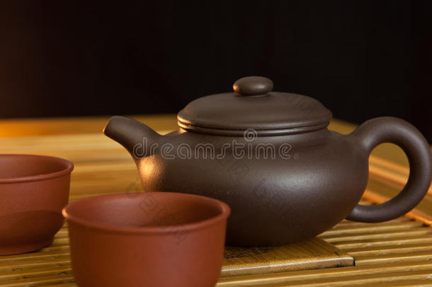 中式茶壶茶杯