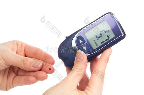 糖尿病葡萄糖水平指血试验