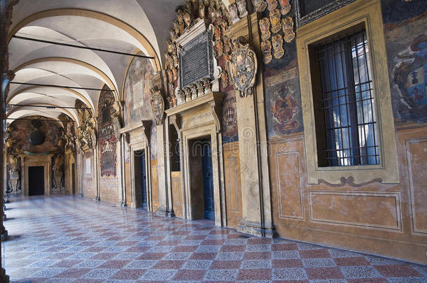 博洛尼亚档案馆。埃米利娅·罗曼尼亚。意大利。