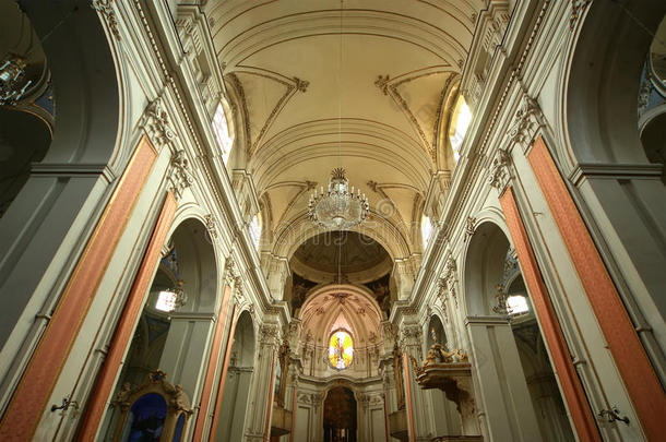 卡塔尼亚市天主教堂。西西里岛