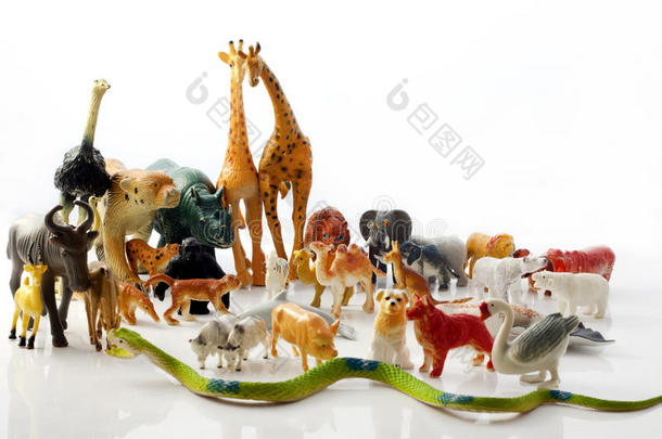 塑料动物玩具