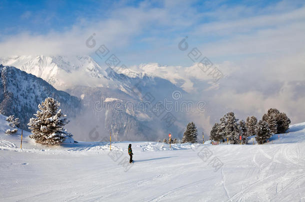 山地滑雪运动员