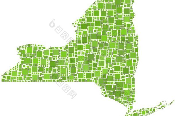 纽约州地图（美国）