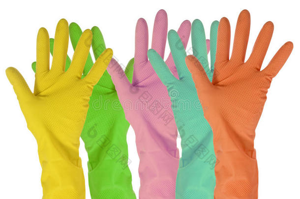 五色手套