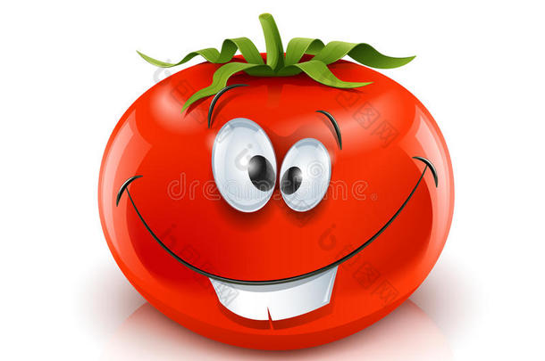 笑脸红熟番茄