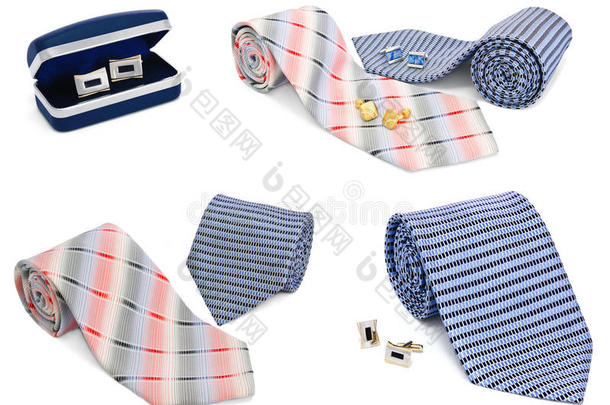 男士袖扣和领带系列