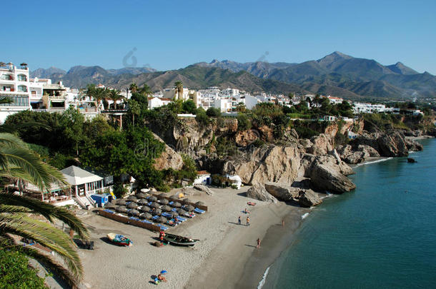 海岸线nerja