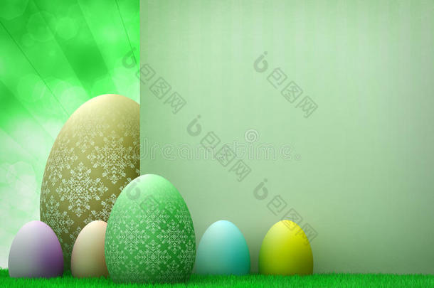 复活节模板设计-复活节彩蛋