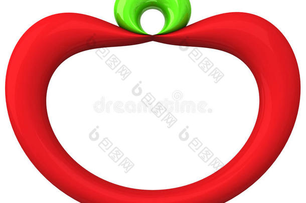 苹果图标3d