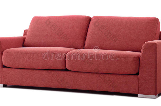 红色镂空沙发