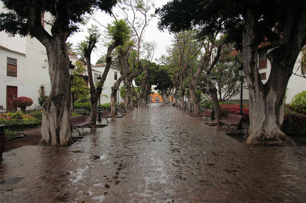 雨中的维格纳斯国际<strong>展览馆</strong>