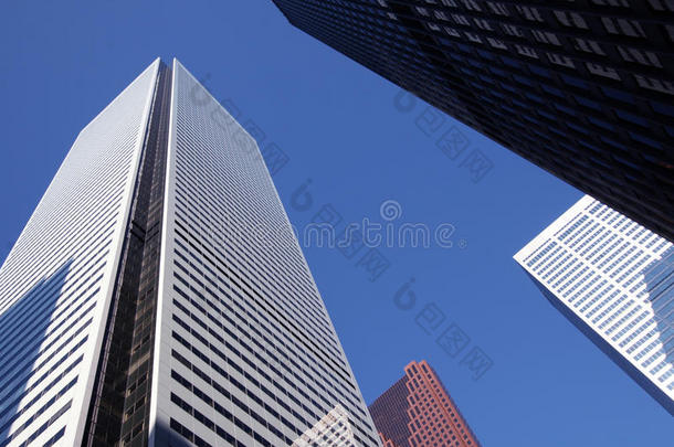 多伦多市中心的摩天大楼办公楼