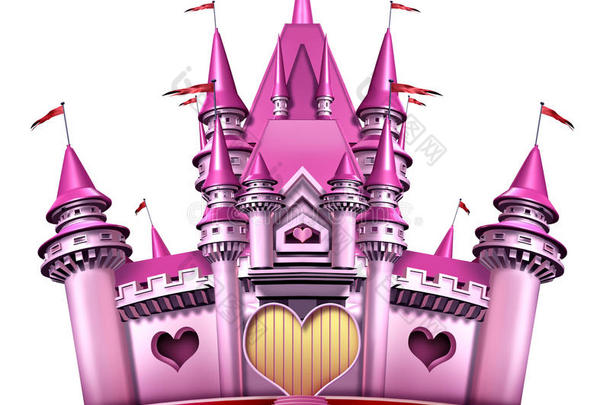 粉红公主城堡