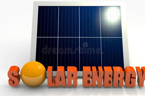 可再生能源，太阳能电池板