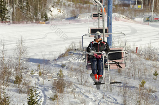 滑雪升降机