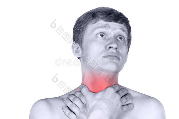疾病的特征是喉咙发红