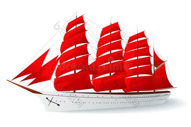 红帆船