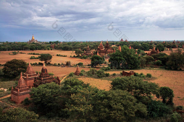 缅甸巴甘全景