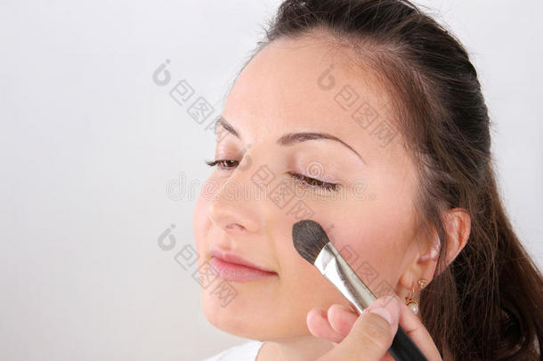 化妆师运用化妆模式