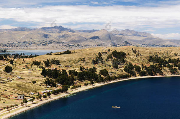 玻利维亚喀喀湖科帕卡巴纳市