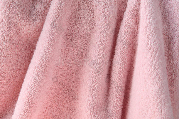 淡粉色毛巾背景