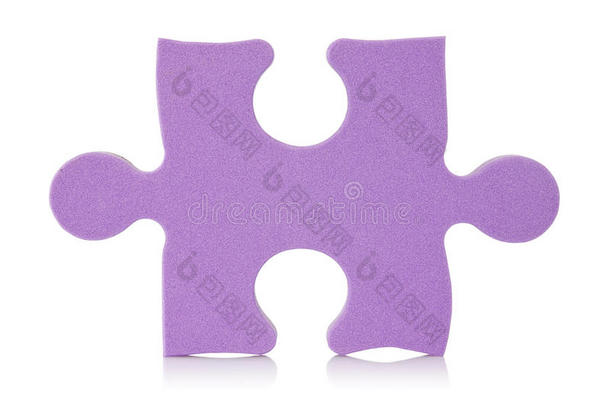 紫色拼图