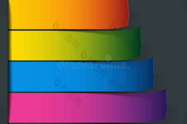 彩色矢量采样条纹可供多种选择