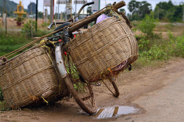 东南亚风格的旅游自行车