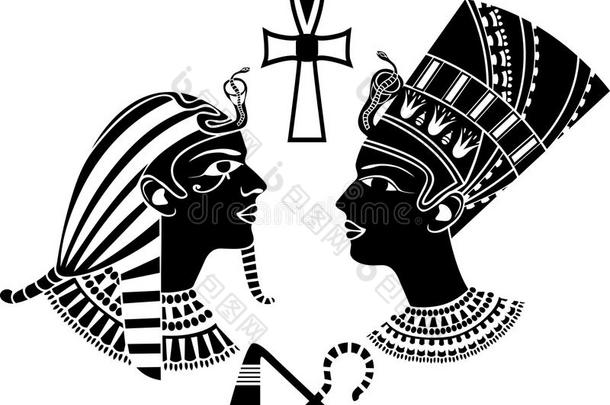 古埃及国王和王后