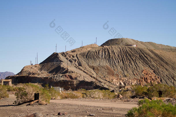 废弃矿山结构