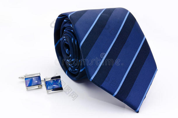 男士袖扣和领带