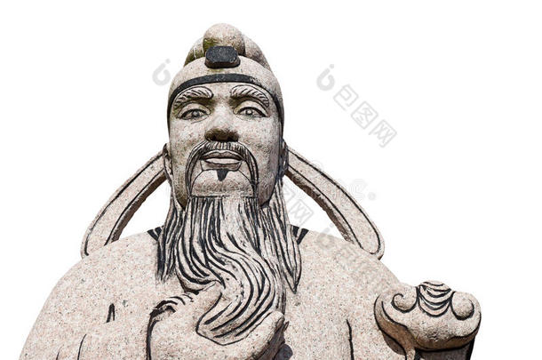 中国古代男子雕像