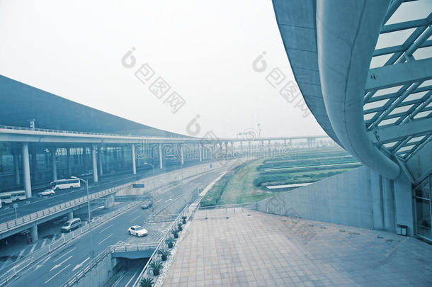 北京机场的建筑结构