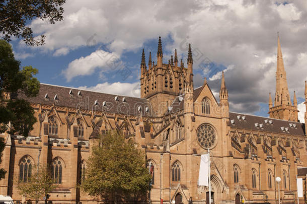 澳大利亚悉尼圣玛丽大教堂