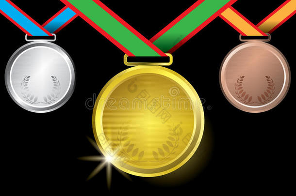金牌、<strong>银牌</strong>和铜牌