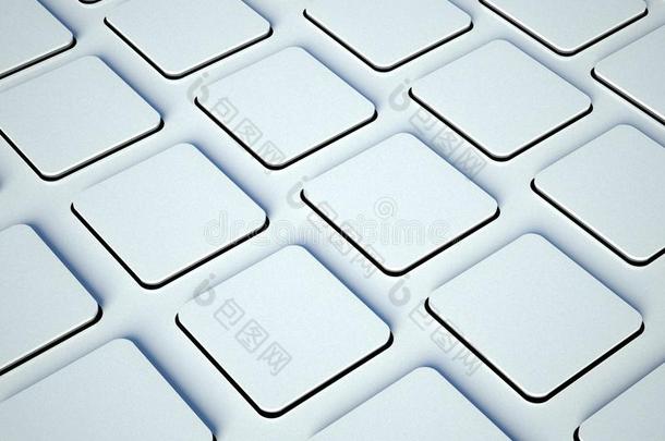 电脑键盘上的白色空白按钮