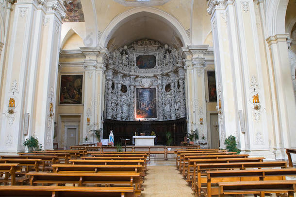 耶稣教会。莱切。普利亚。意大利。