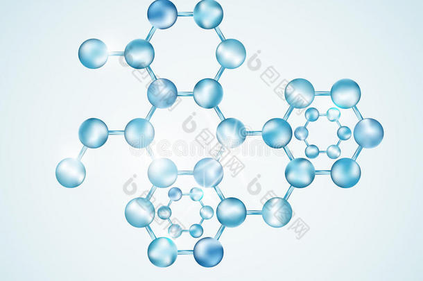 分子结构图标