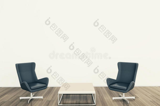 现代室内桌椅
