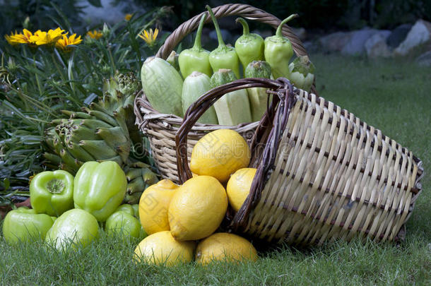 水果和蔬菜篮子