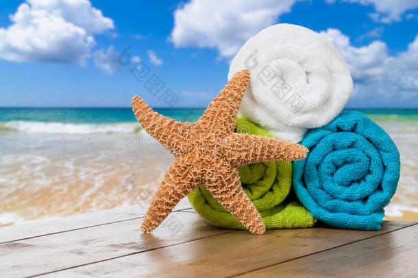 夏季沙滩毛巾