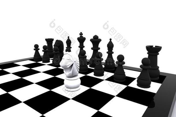 3d国际象棋-白马出击