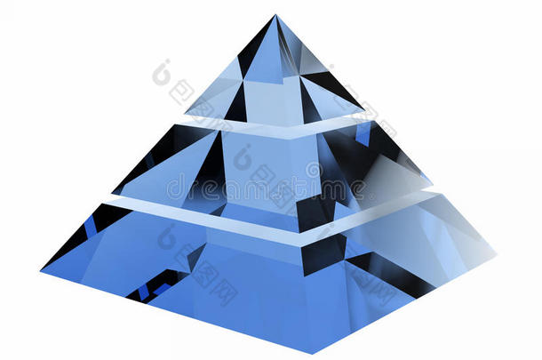 蓝色金字塔
