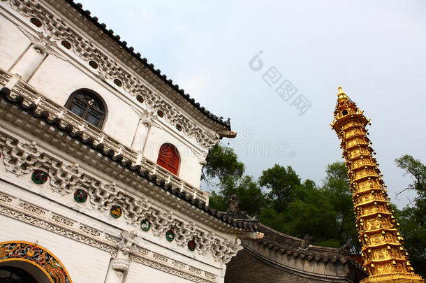 中国寺庙金塔