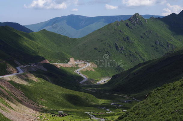 大坂山风光