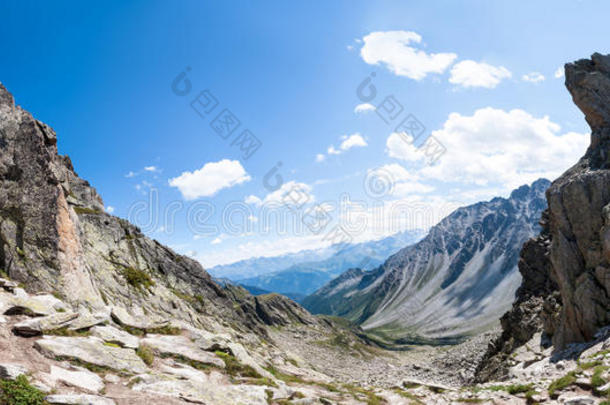 法国阿尔卑斯山（阿佩特湖）-全景