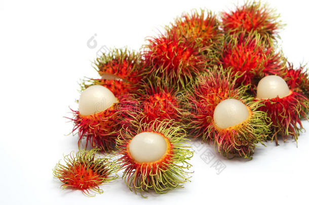 红毛丹水果，泰国水果<strong>最爱</strong>。
