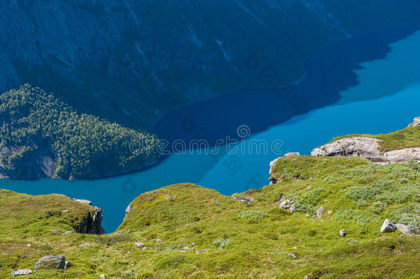 挪威ringedalsvatnet湖景观