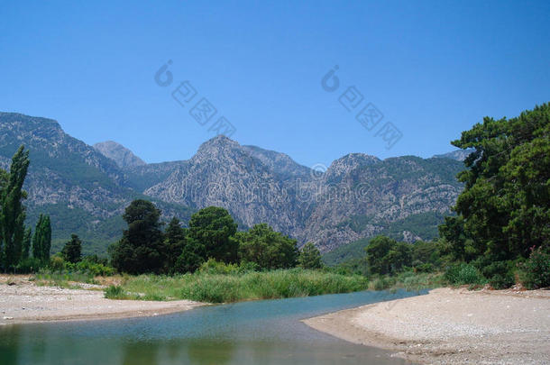 地中海美丽的海景