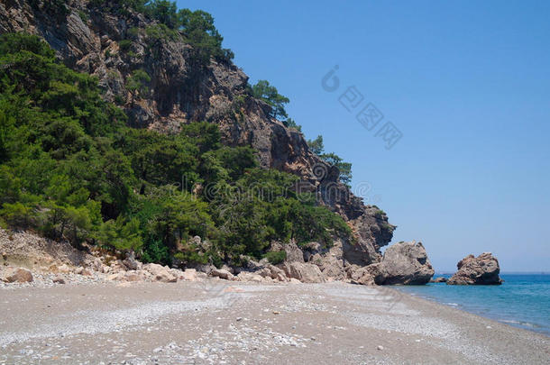 地中海美丽的海景